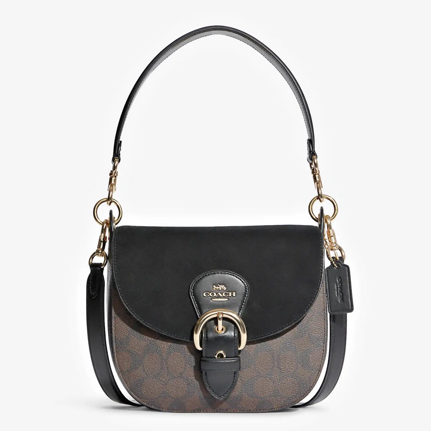 COACH C8515 Kleo Shoulder Bag 23 In Signature Canvas NWT