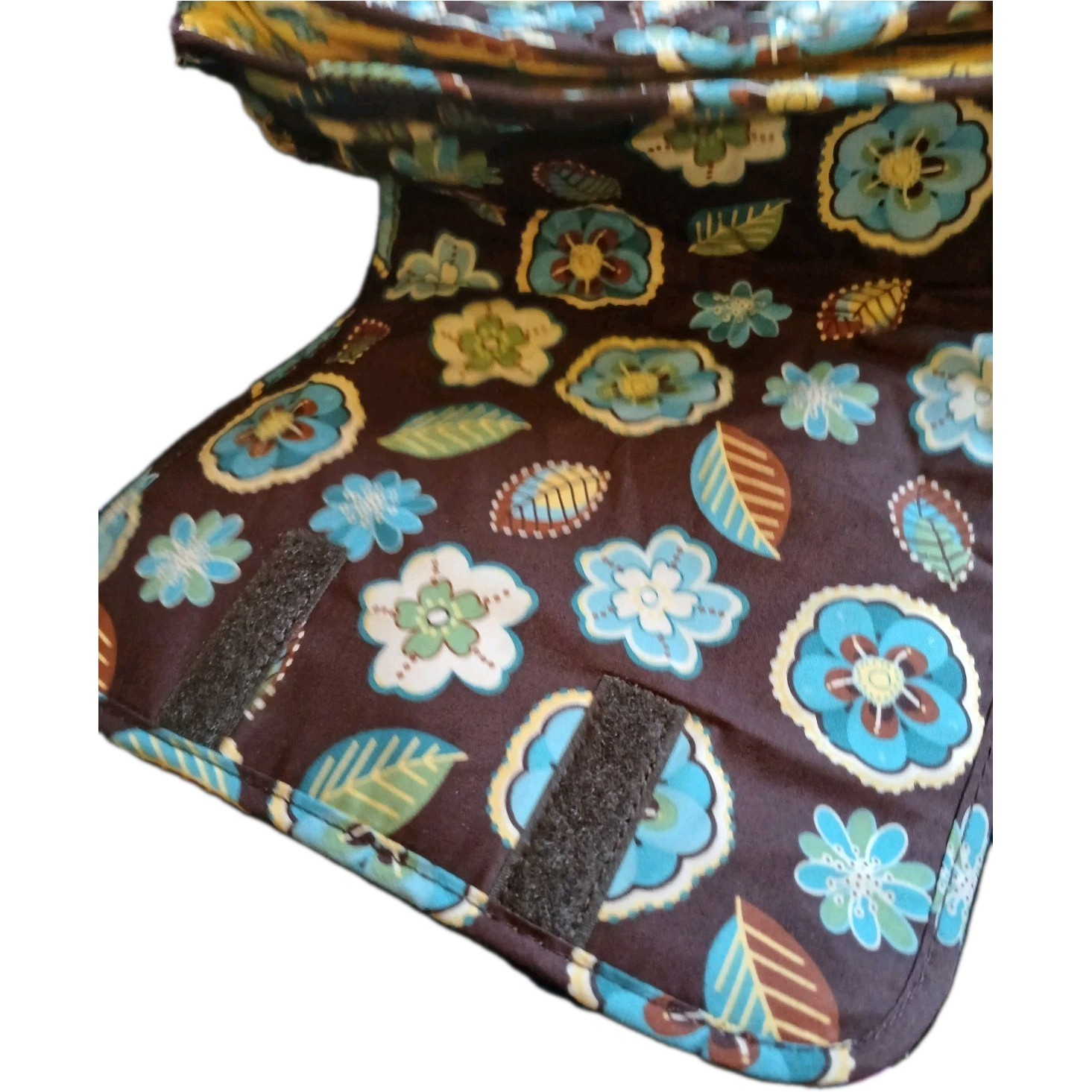 NWT-Maggi B Quilted 10″ Flowered Messenger Style Cross-body Bag