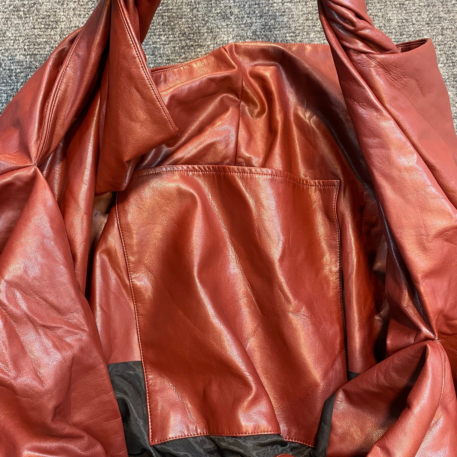 A.L.C. Womens LEO Vegan Leather Slouch Shoulder Bag Purse Oversized Twist Handle