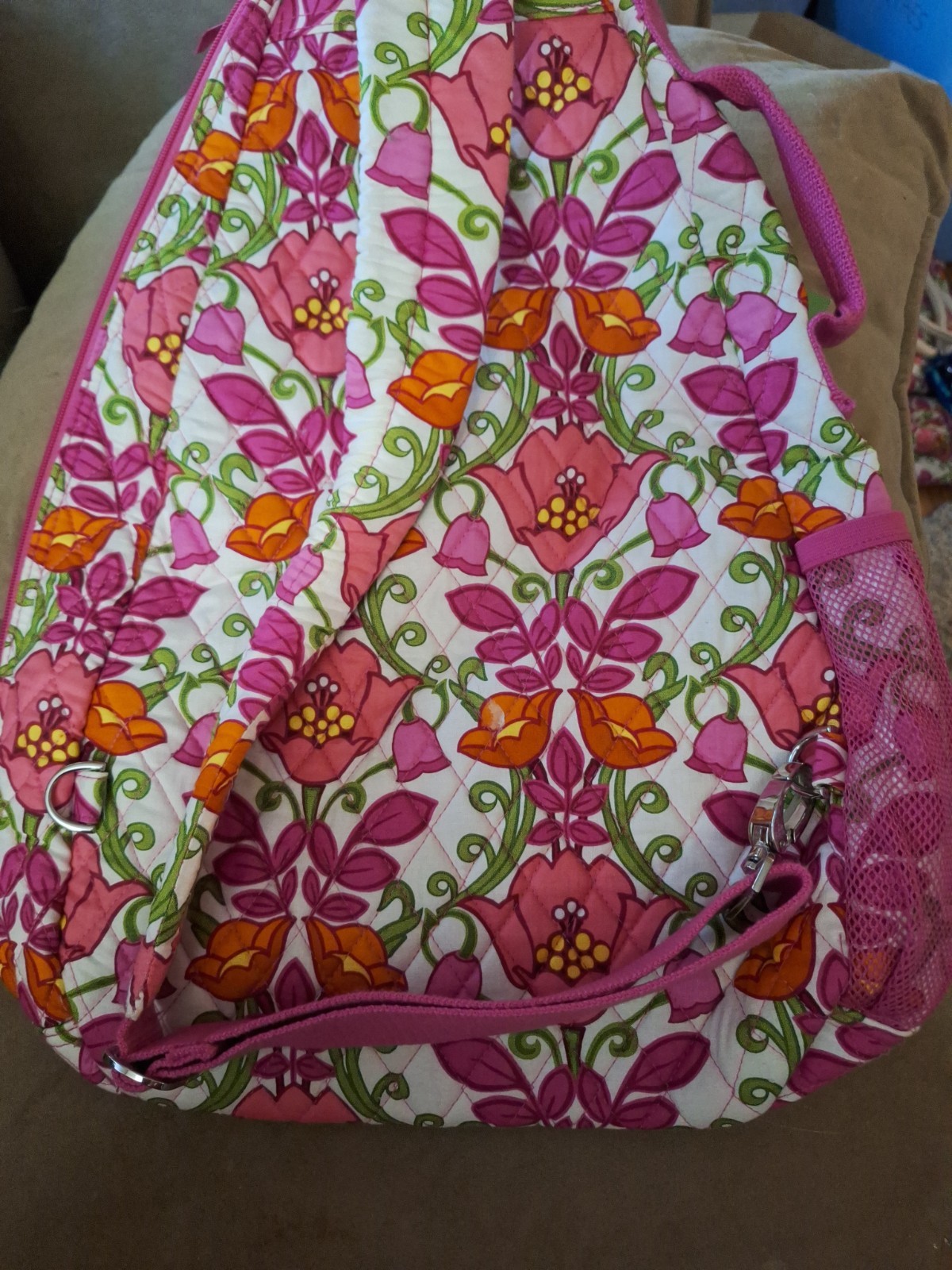 NWT Vera Bradley Sling Tennis Backpack Lilli Bell