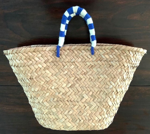 KAYU Design Inc. Women’s Straw Tote Bag Hand Made in Philippines 17.5” x 10.5″