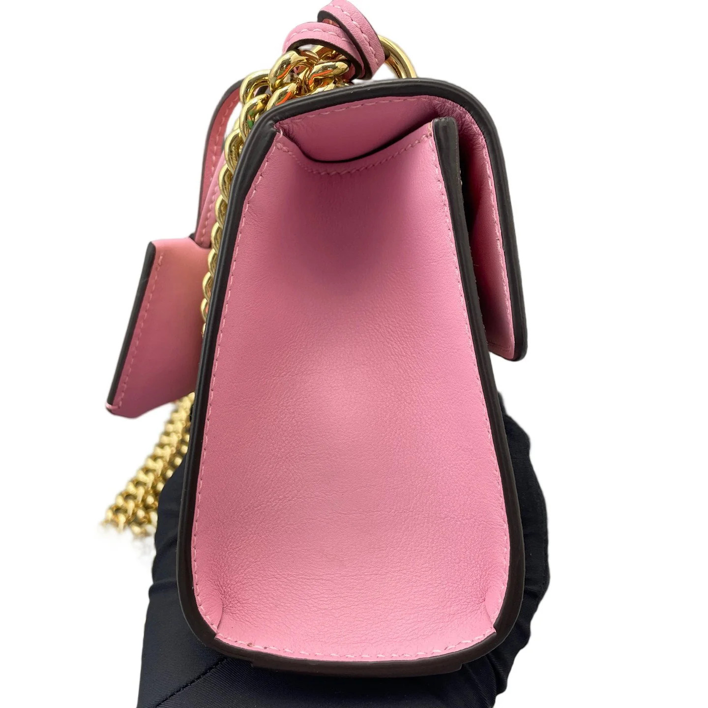 Gucci Small Padlock Shoulder Bag Pink Brown Red Green Guccighost (ym060926a0r)