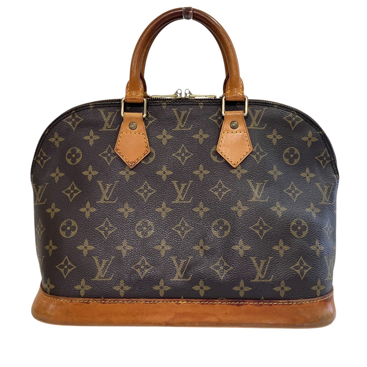 LOUIS VUITTON Alma Handbag Monogram Toaru ground M51130 Free shipping Used
