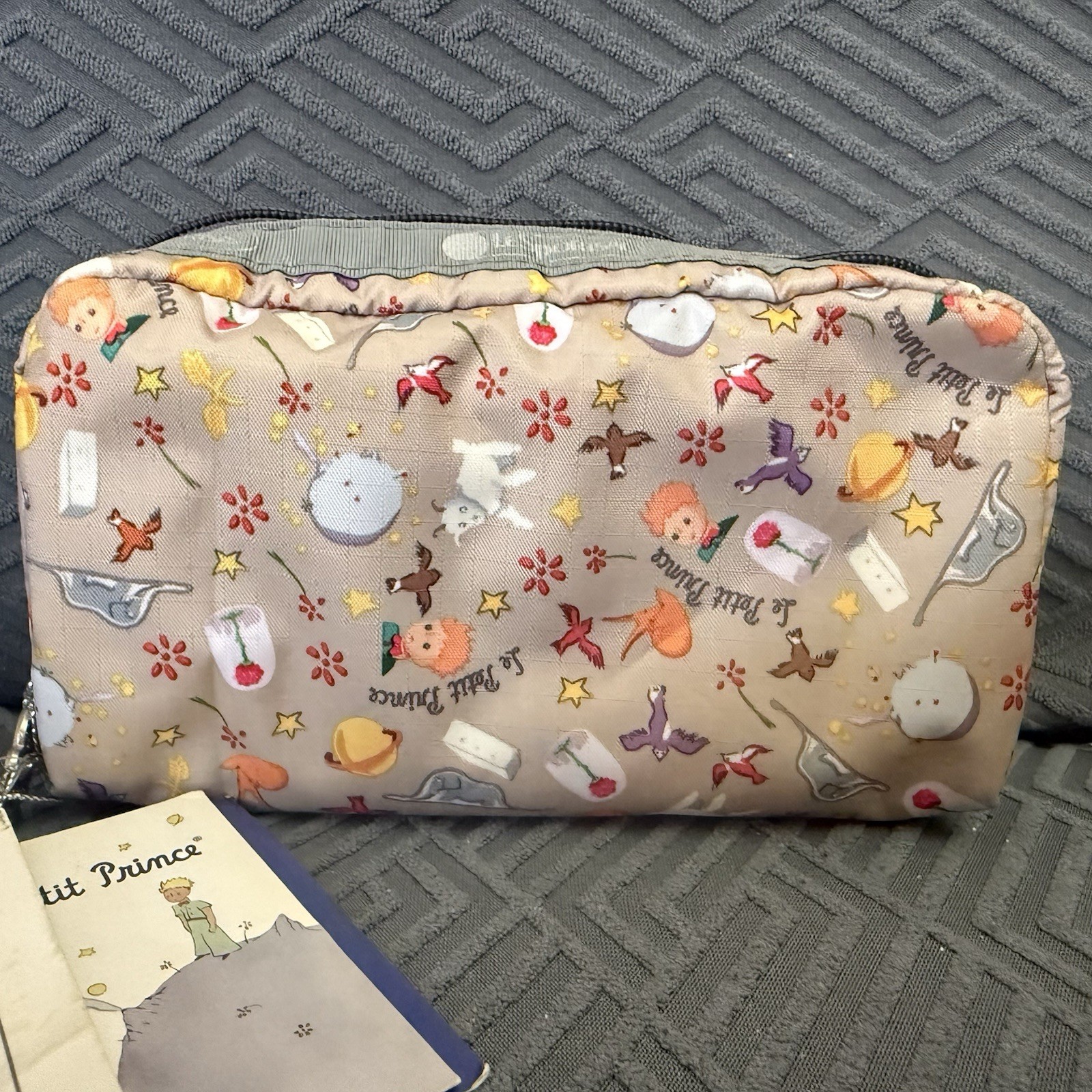 NWT LeSportsac x Le Petit Prince Rectangular Cosmetic Bag Pouch Vintage Rare