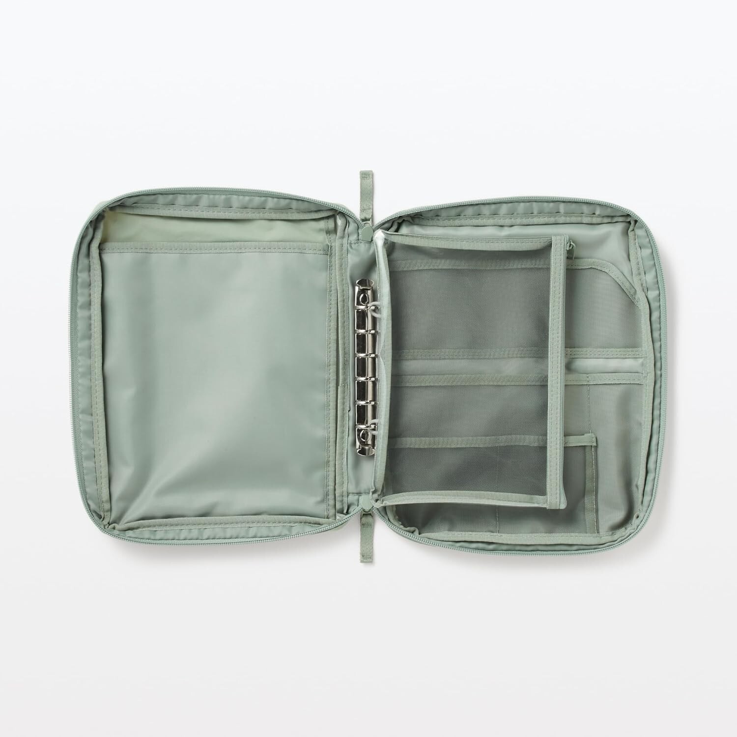 MUJI A5 wide Collection Case exclusive selectable pocket Moss Green NDG49A4S JPN