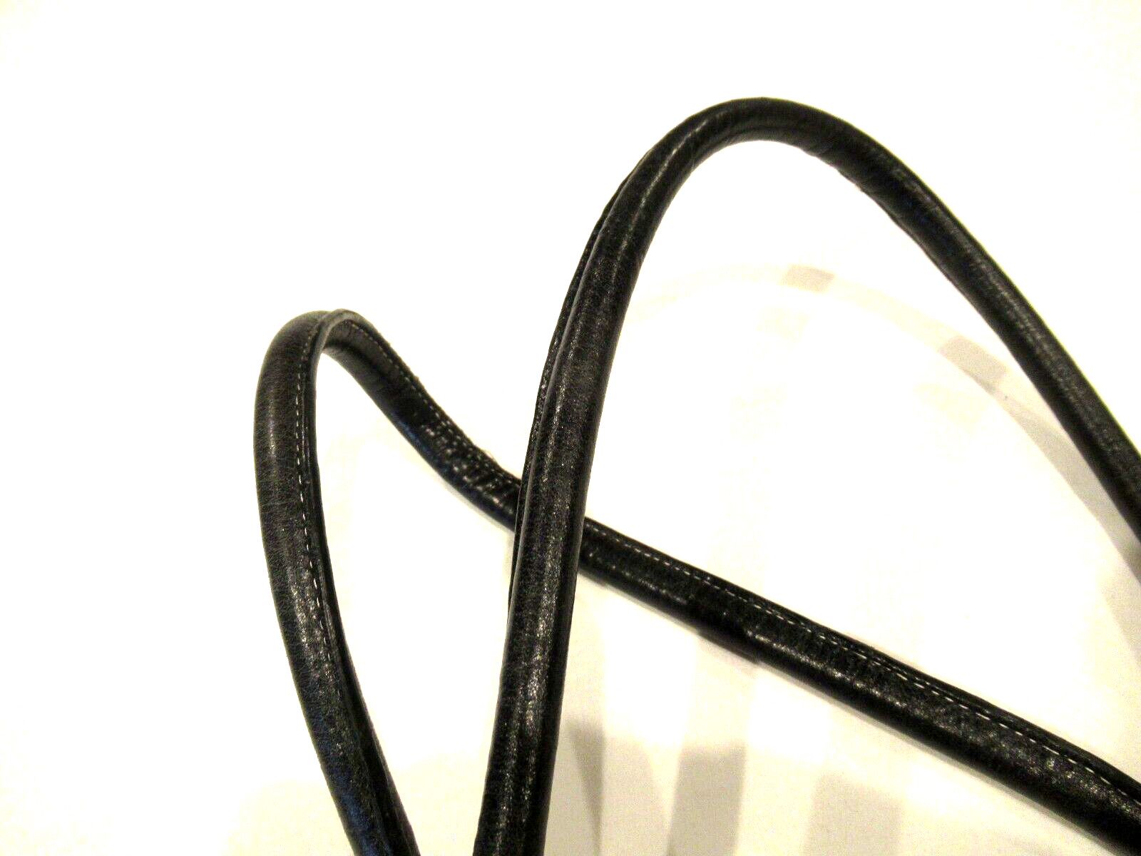 Chelsey Henry red purse with black trim, lots of pockets