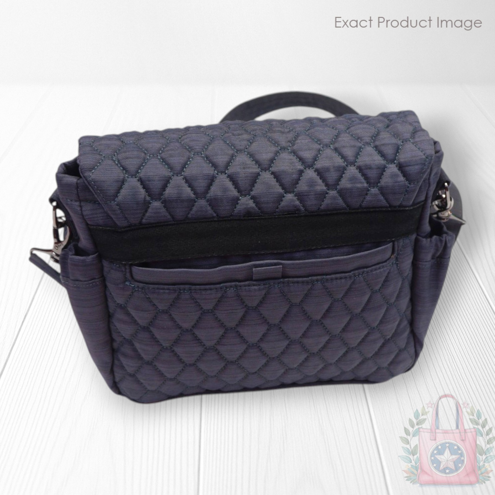 ❤️ Lug Harness Brushed Gray Crossbody Wink Flap Messenger Mailbag