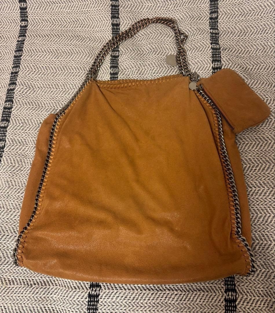 Stella Mccartney Eco Leather Shoulder Bag Handbag Falabella Brown Women’s Bag