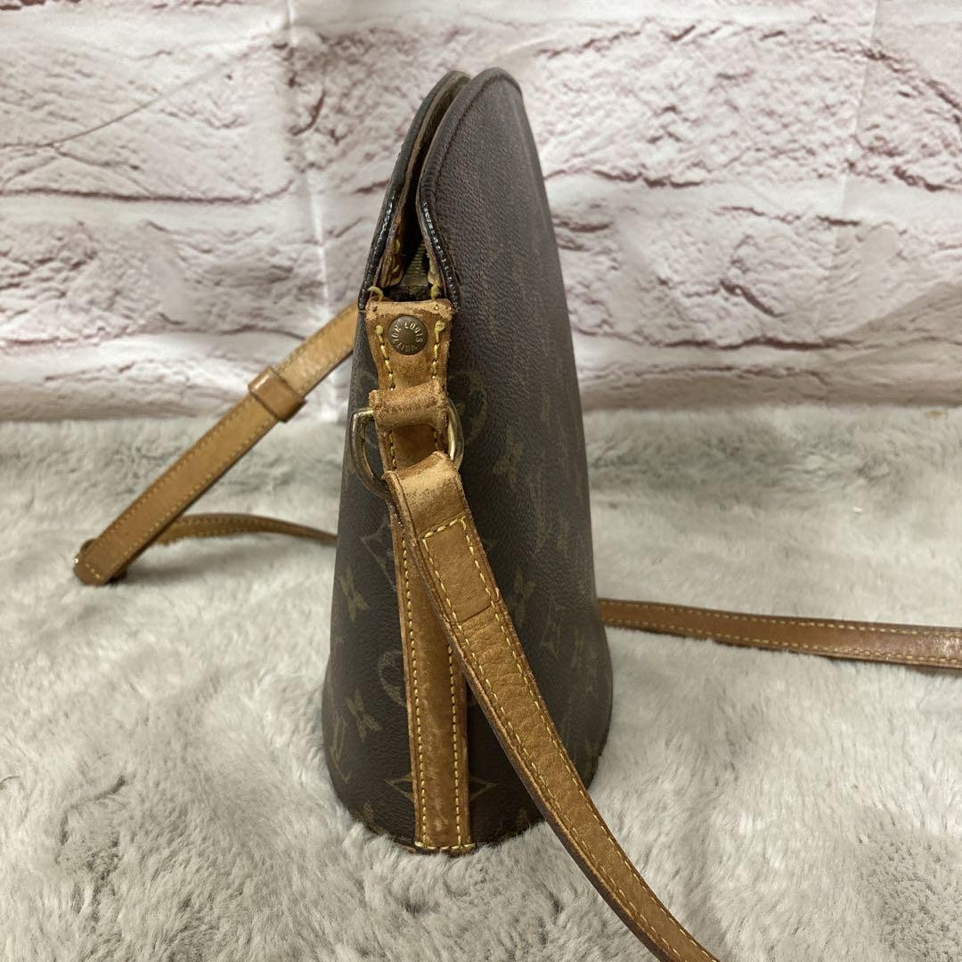 LOUIS VUITTON Monogram Drouot Shoulder Bag Handbag Luxury Versatile 22x24x10cm