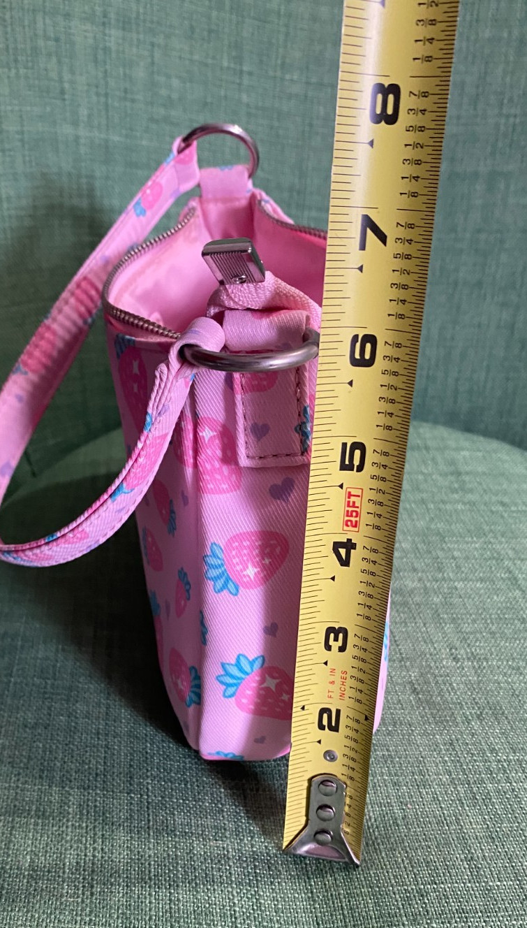 Dolls Kill Sugar Thrillz Pink Strawberries Small Purse GG