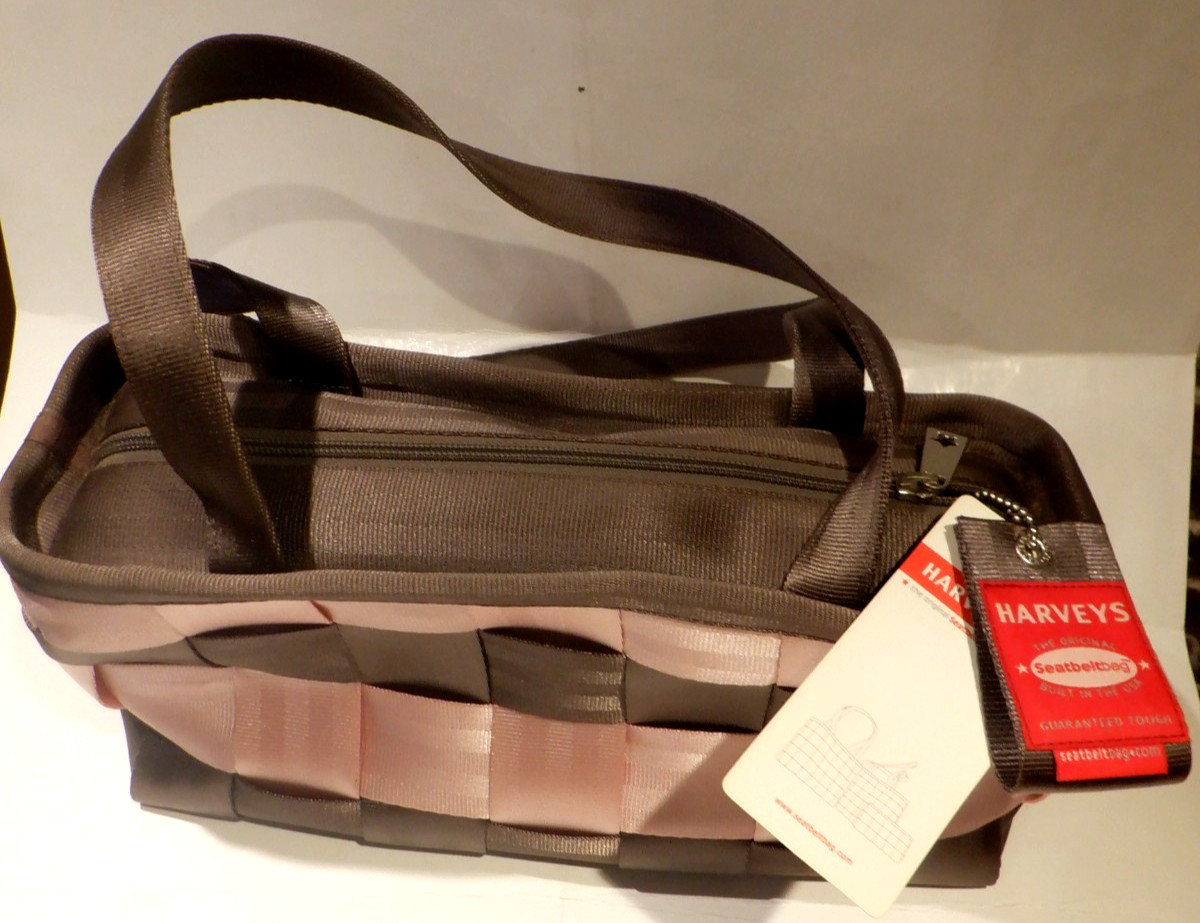 HARVEYS The Original Seatbelt Bag Woven Tote/Shoulder/Satchel Style NWT