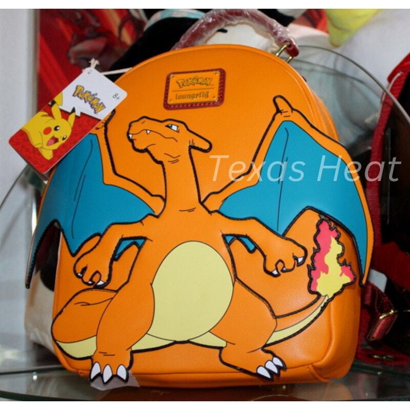 NWT Loungefly CHARIZARD Full art Pokemon Mini Backpack Charmander BRAND NEW