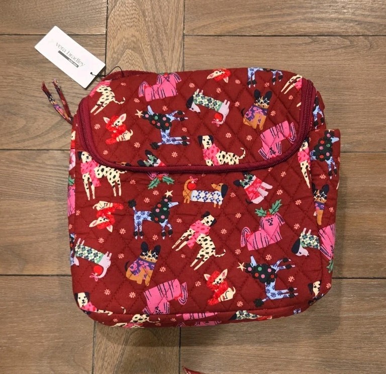 Vera Bradleygrand Tote Lunch Crossbody,and Essential Tab Wallet Combo Holiday…