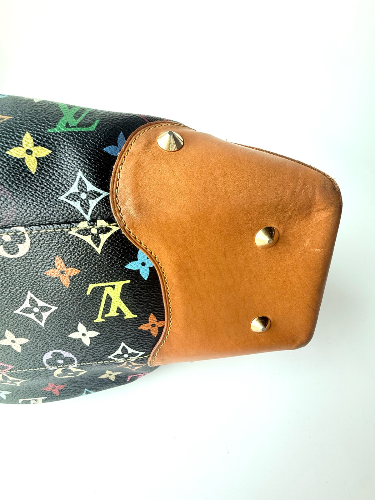 Louis Vuitton judy Monogram Multicolor Chain Bag Black 2Way
