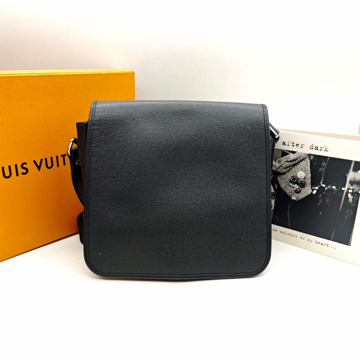 Louis Vuitton Pre-Owned Authentic Briefcase Black 28*24 Free Tracked Shipping