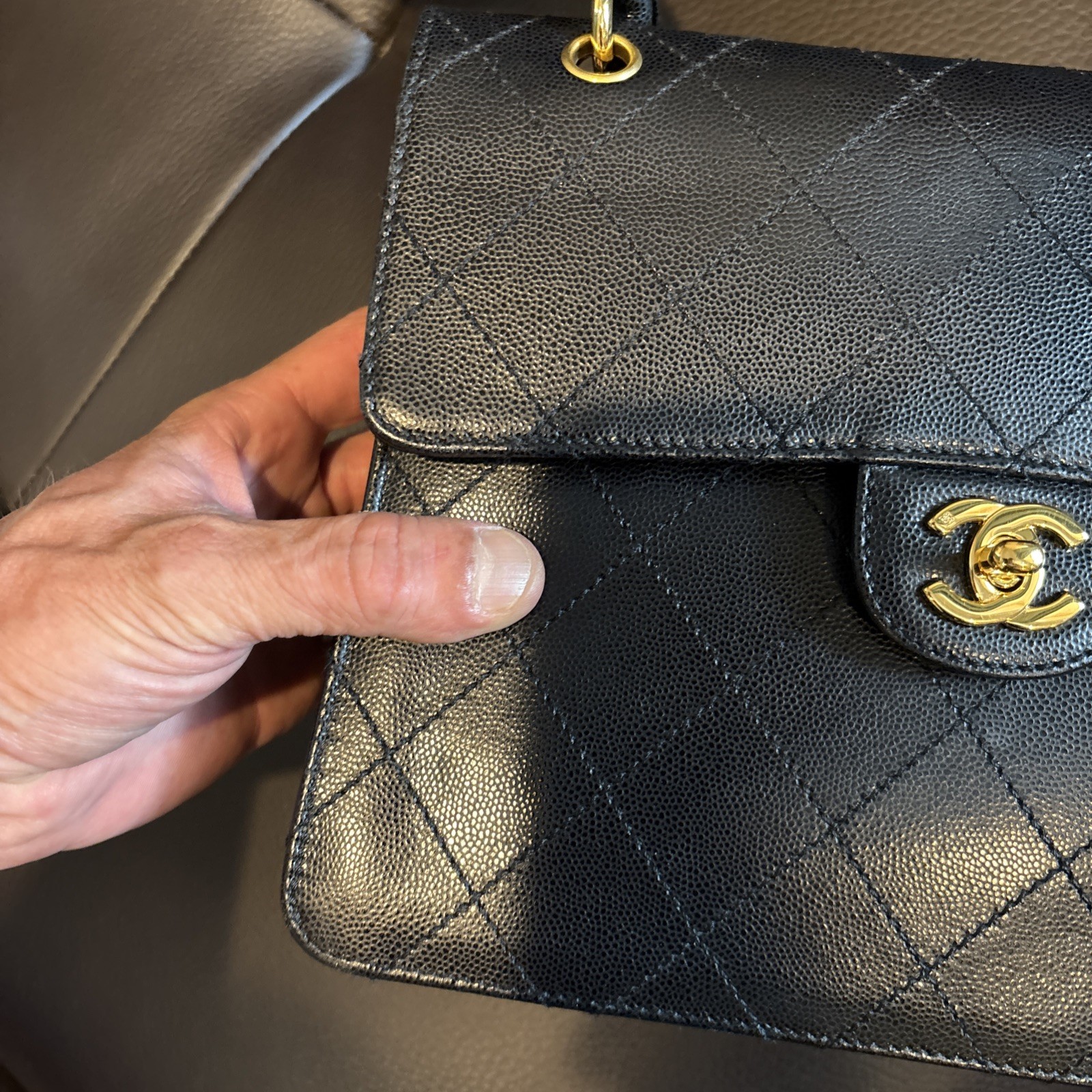 Vintage Chanel Purse Cambon Rare