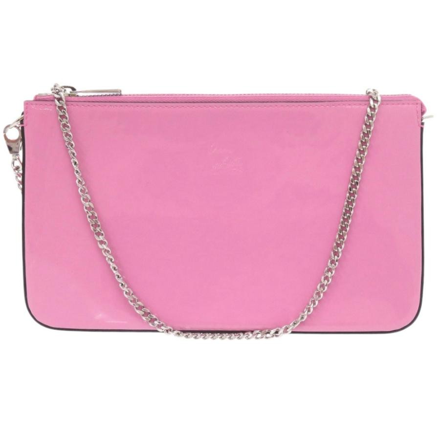 CHRISTIAN LOUBOUTIN Bag: LOUBILA 3225249 Pink W24H14D4cm w/dust bag;