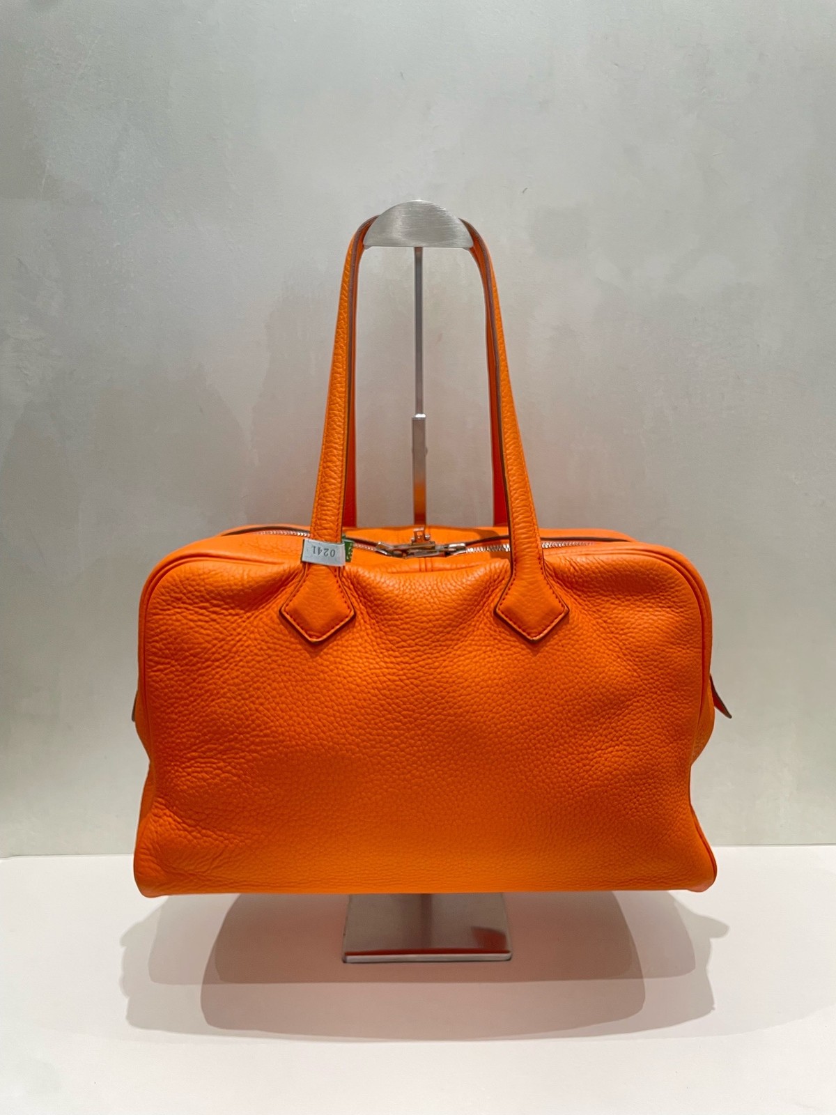 Hermes Pre-Owned Authentic Shoulder Bag Orange 35*20*16cm
