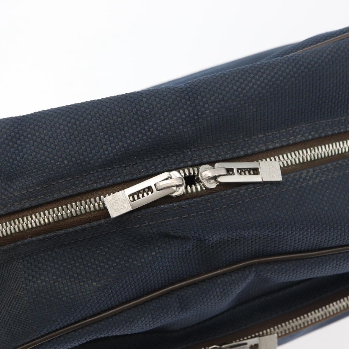 LOUIS VUITTON Damier Geant Pilot Shoulder Bag Blue N41159 LV Auth 160664