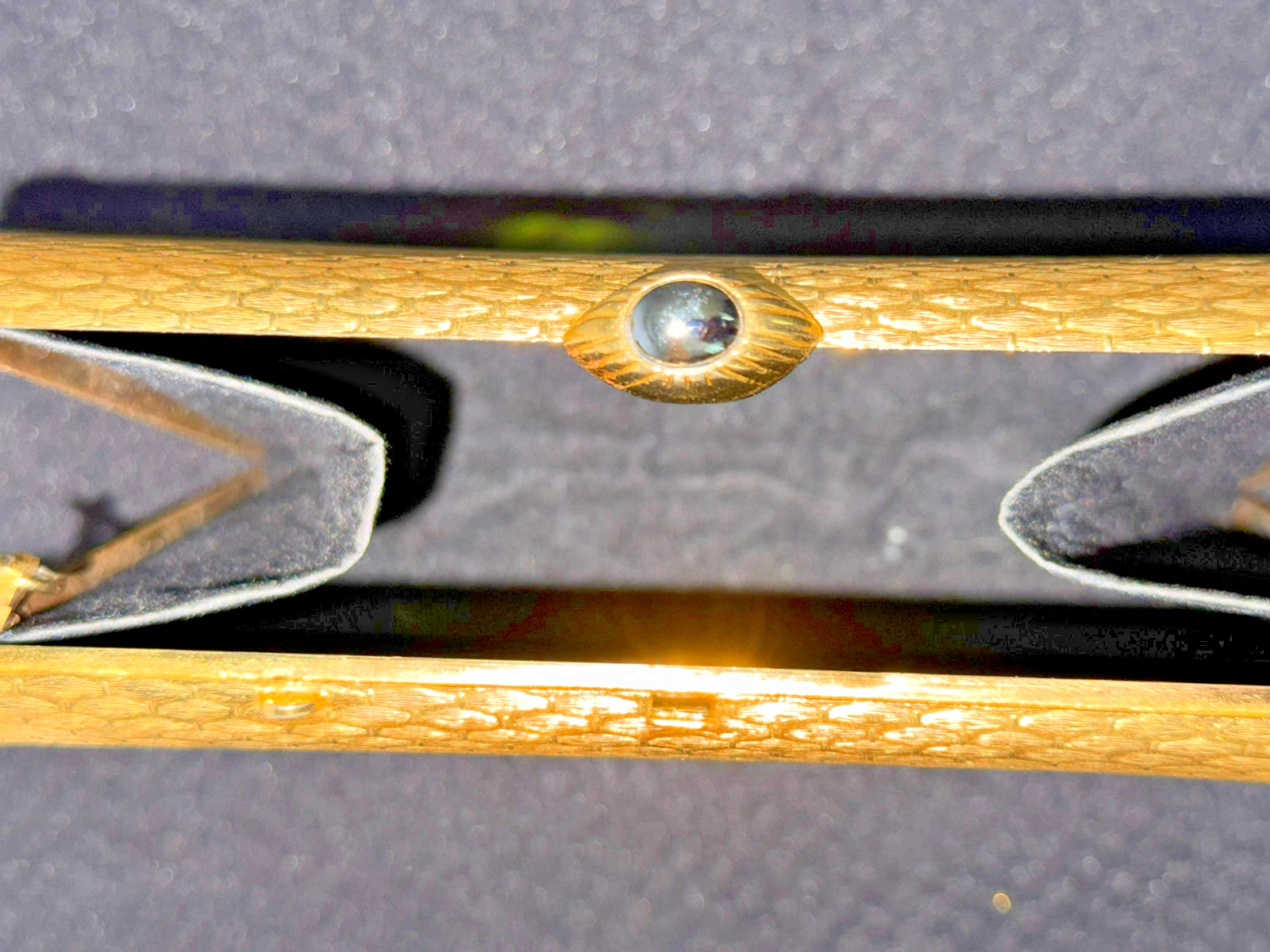 Vintage Fendi HardCase Minaudiere Gold Metal Evening Clutch 70s 80s S.A.S. Roma