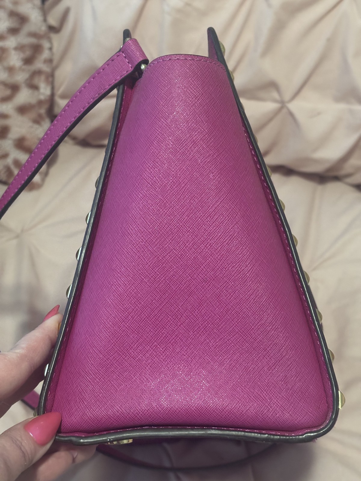 Michael Kors Hot Pink Selma