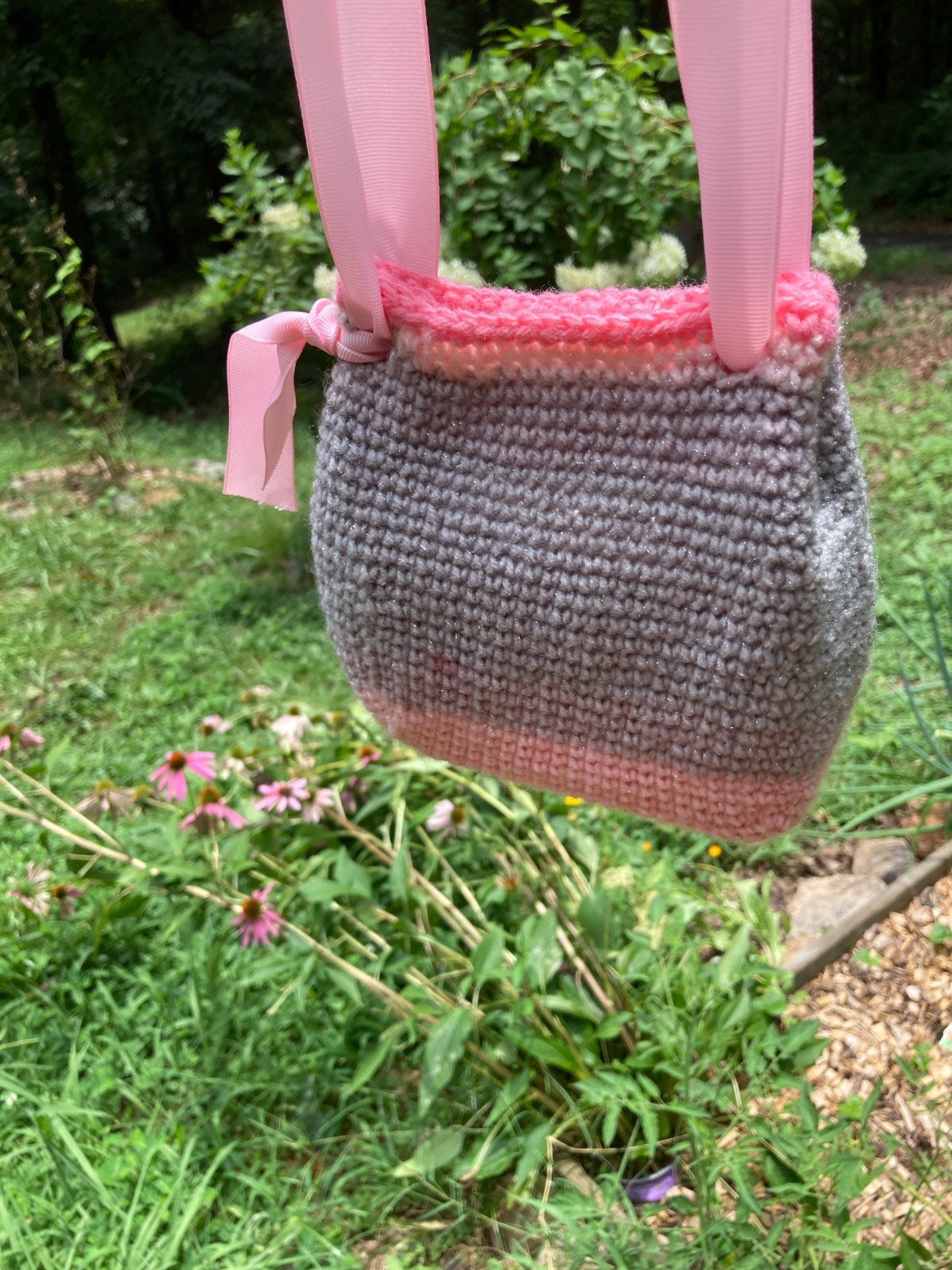 Handmade Beautiful and Stylish Crochet Bag/Purse made “By Venice” brand