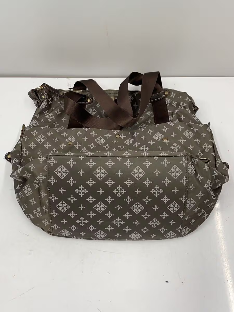 russet bag nylon BRW all-over pattern