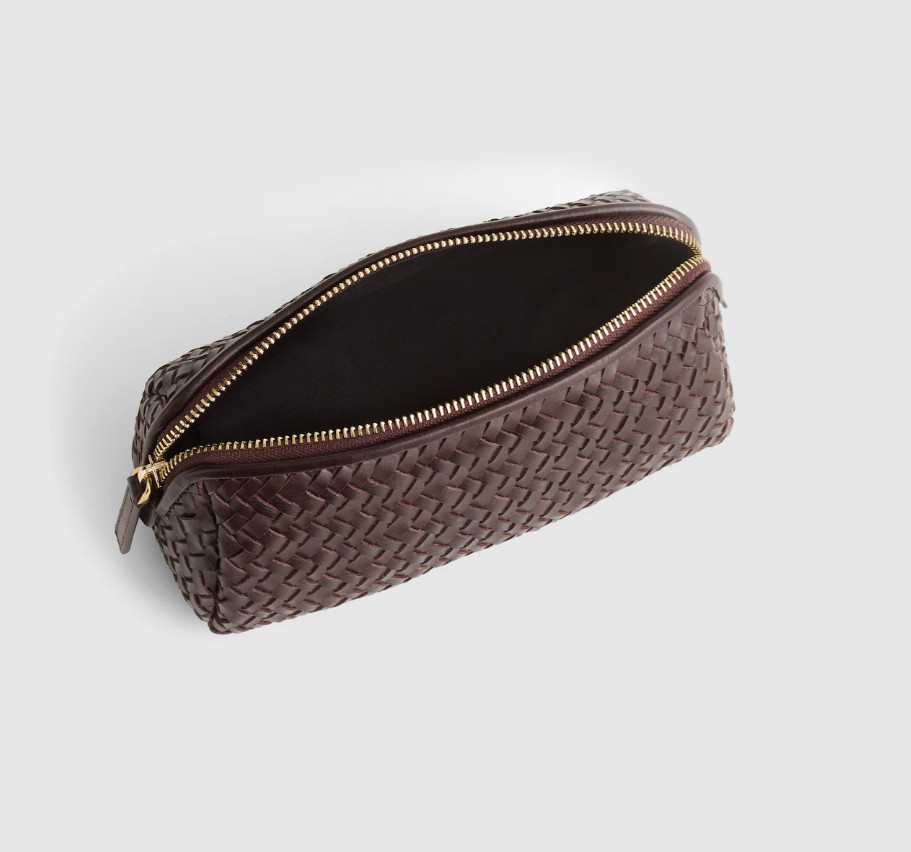 Madewell The Signature Woven Zip Pouch