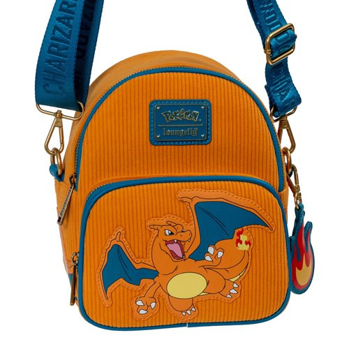 Pokemon Charizard Corduroy Convertible Mini-Backpack – EE Exclusive