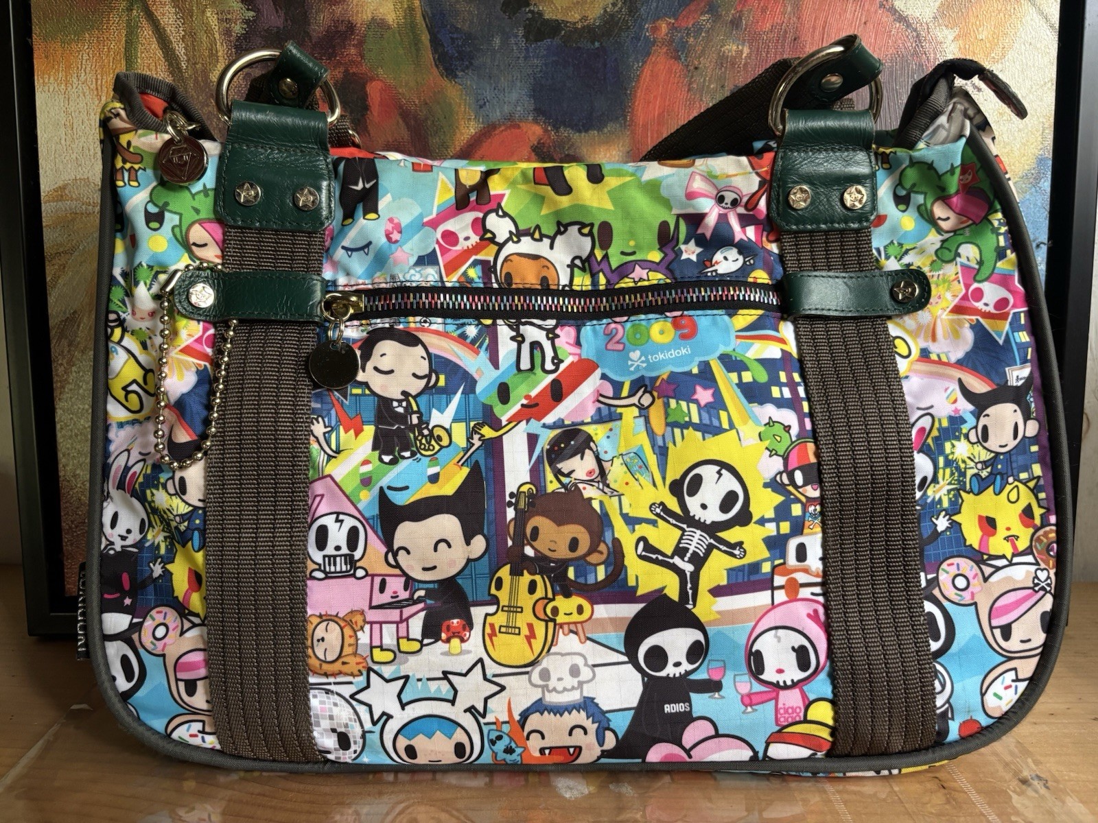 Tokidoki Eco Mondo shoulder bag purse