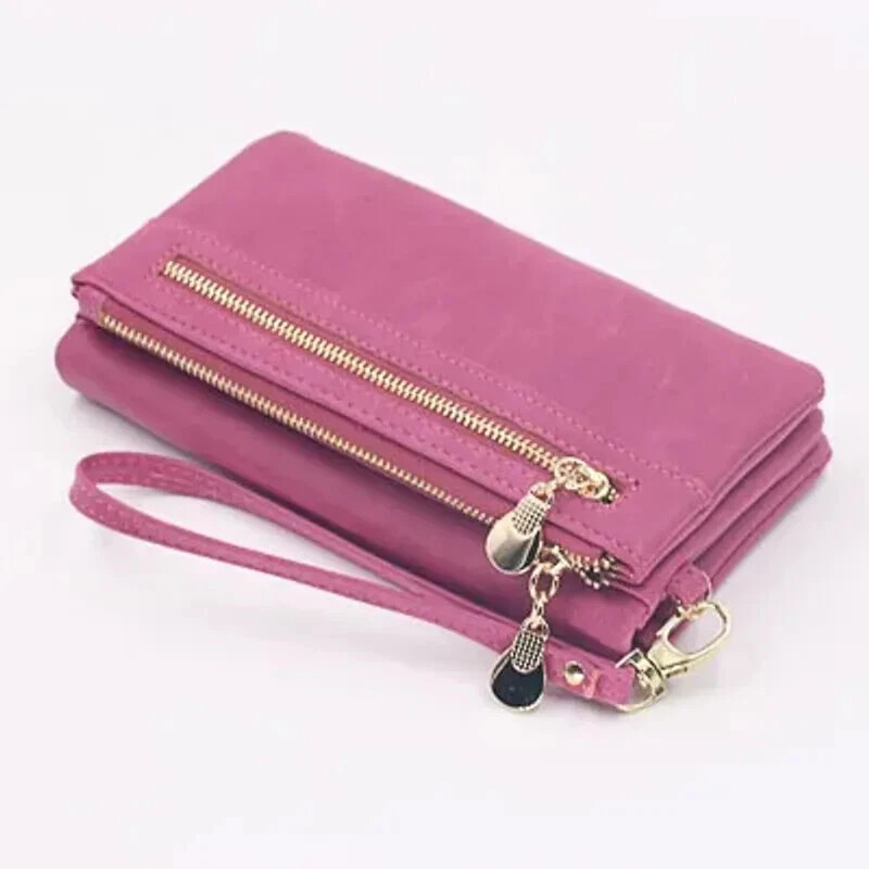 2025 new European and American double frosted double zipper folding buckle