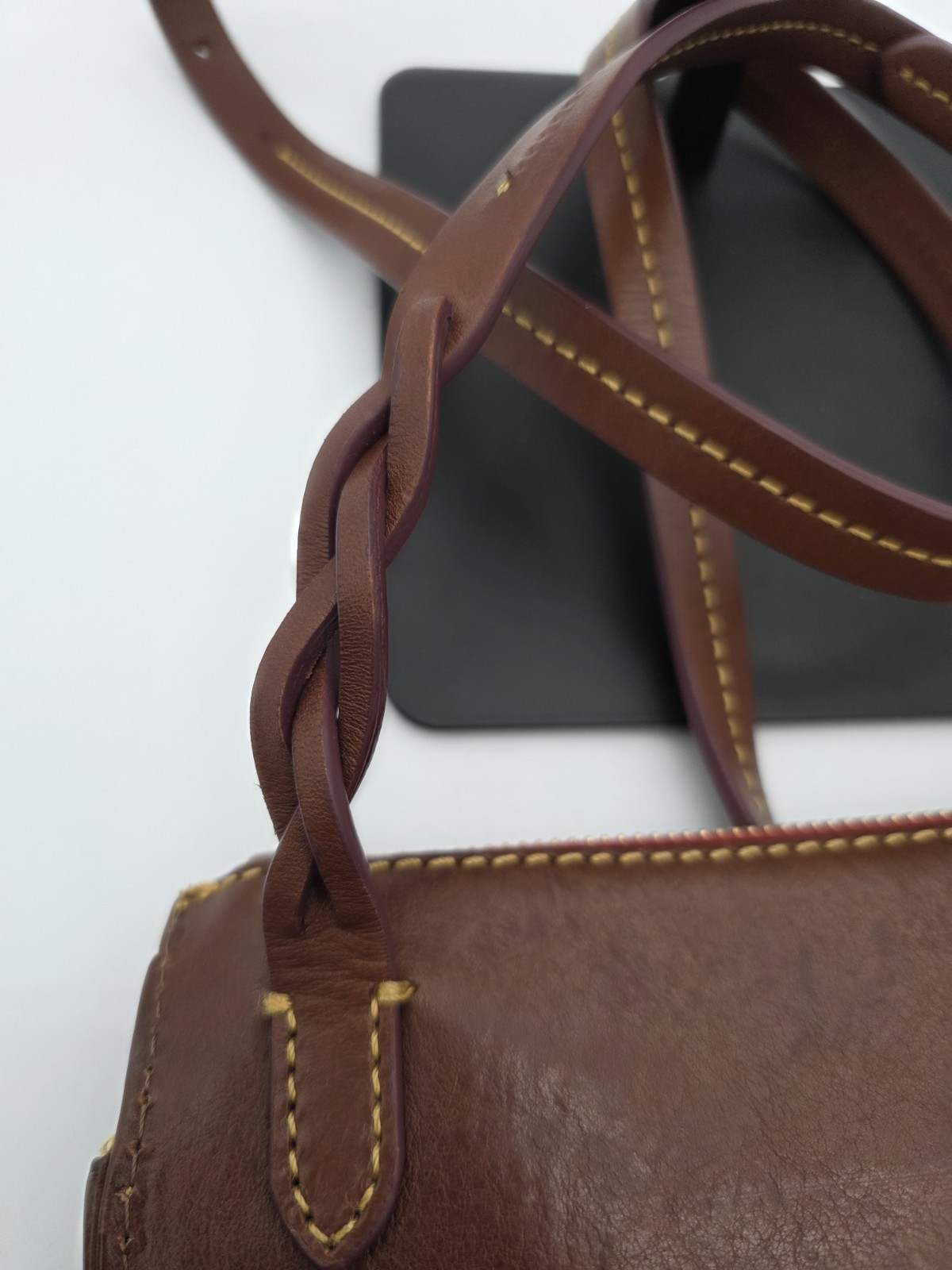 Dooney And Bourke Forentine Leather Crossbody In Chestnut Normal Darkening #0251