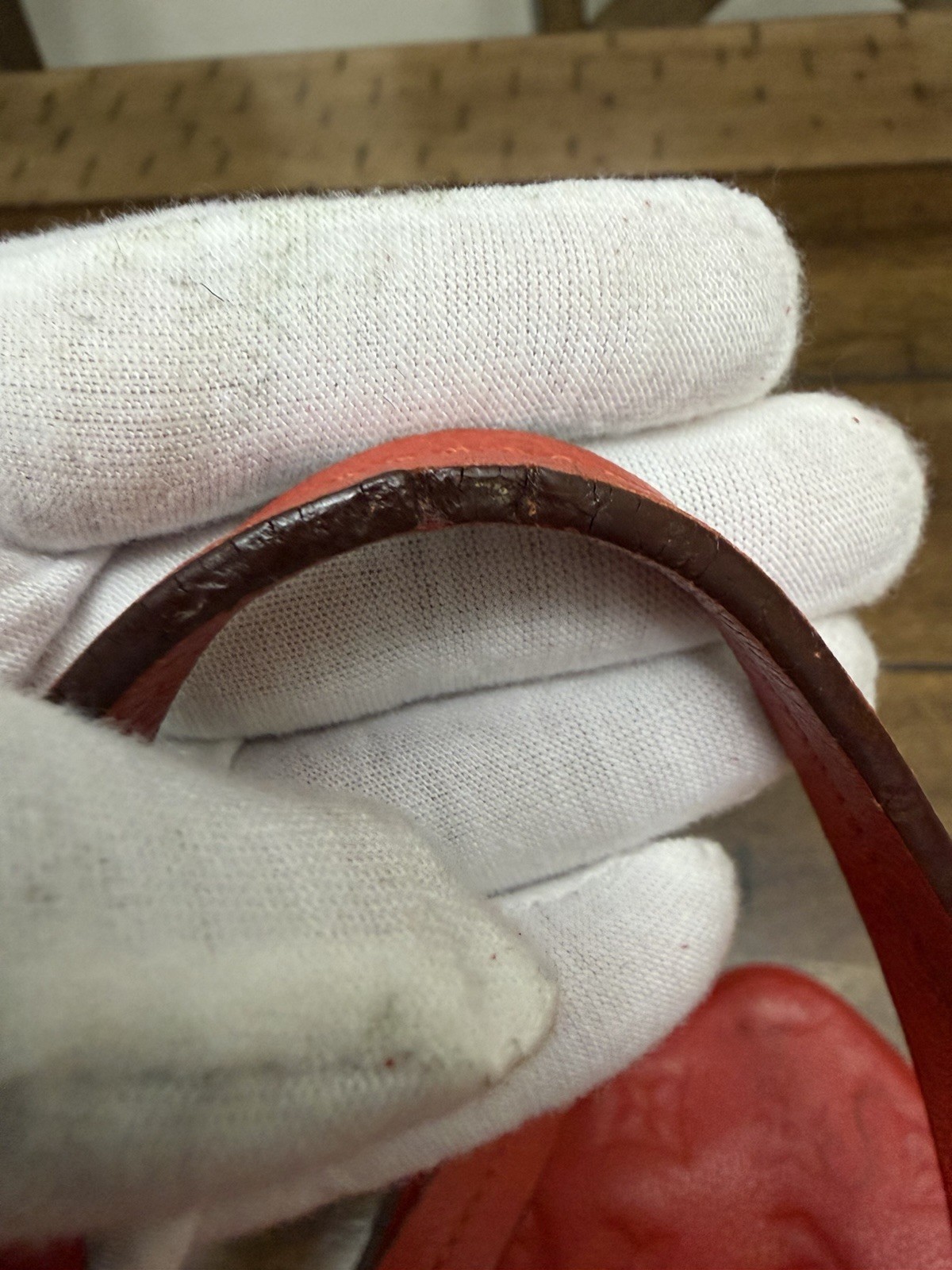 Louis Vuitton Monogram Empreinte Citadine PM Tote Bag Red/Orange