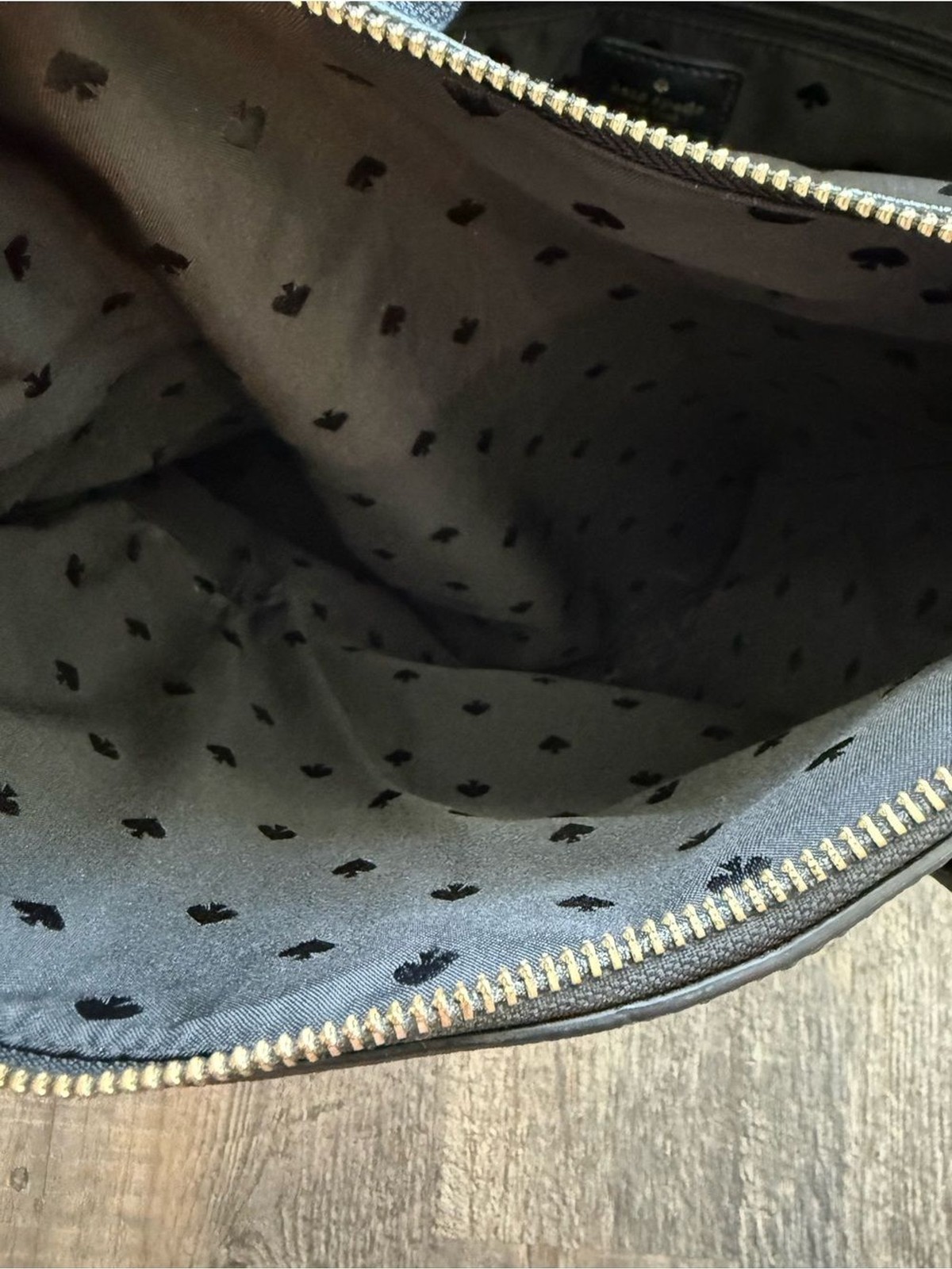 kate spade black saffiano leather satchel