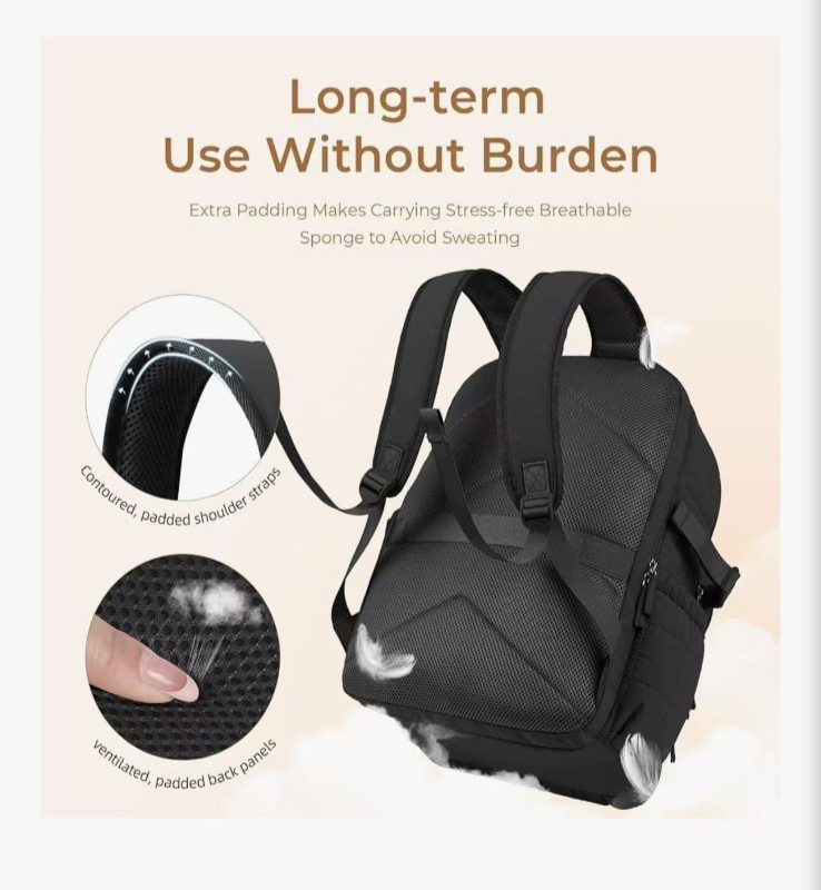 17.3 Inch Laptop Backpack for Women, Anti Theft Travel Backpack, Puffer Quilted