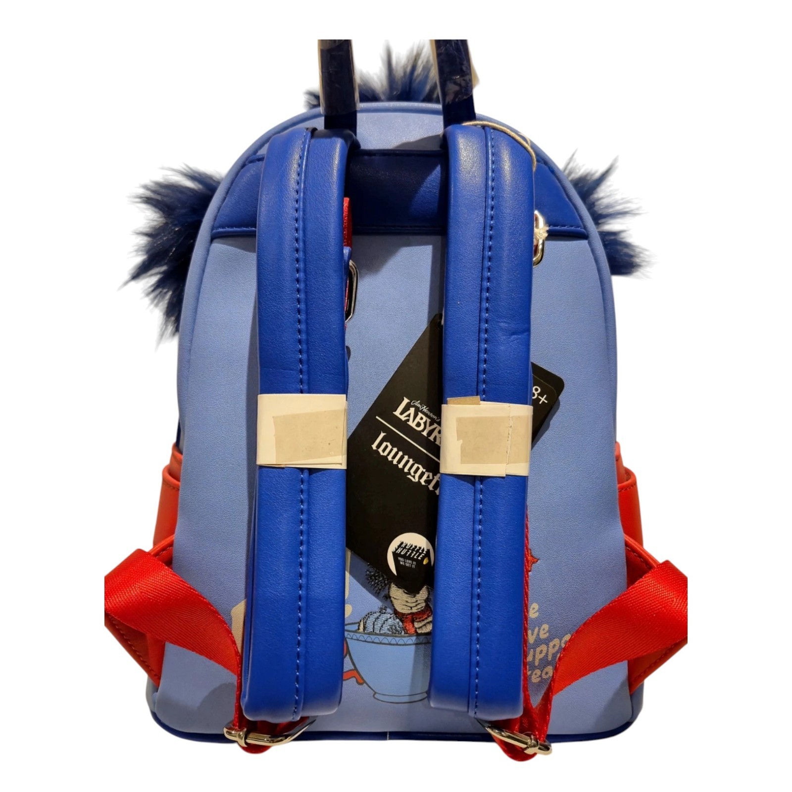 Loungefly Labyrinth Worm and Ludo Cosplay Mini Backpacks and Wallet Bundle