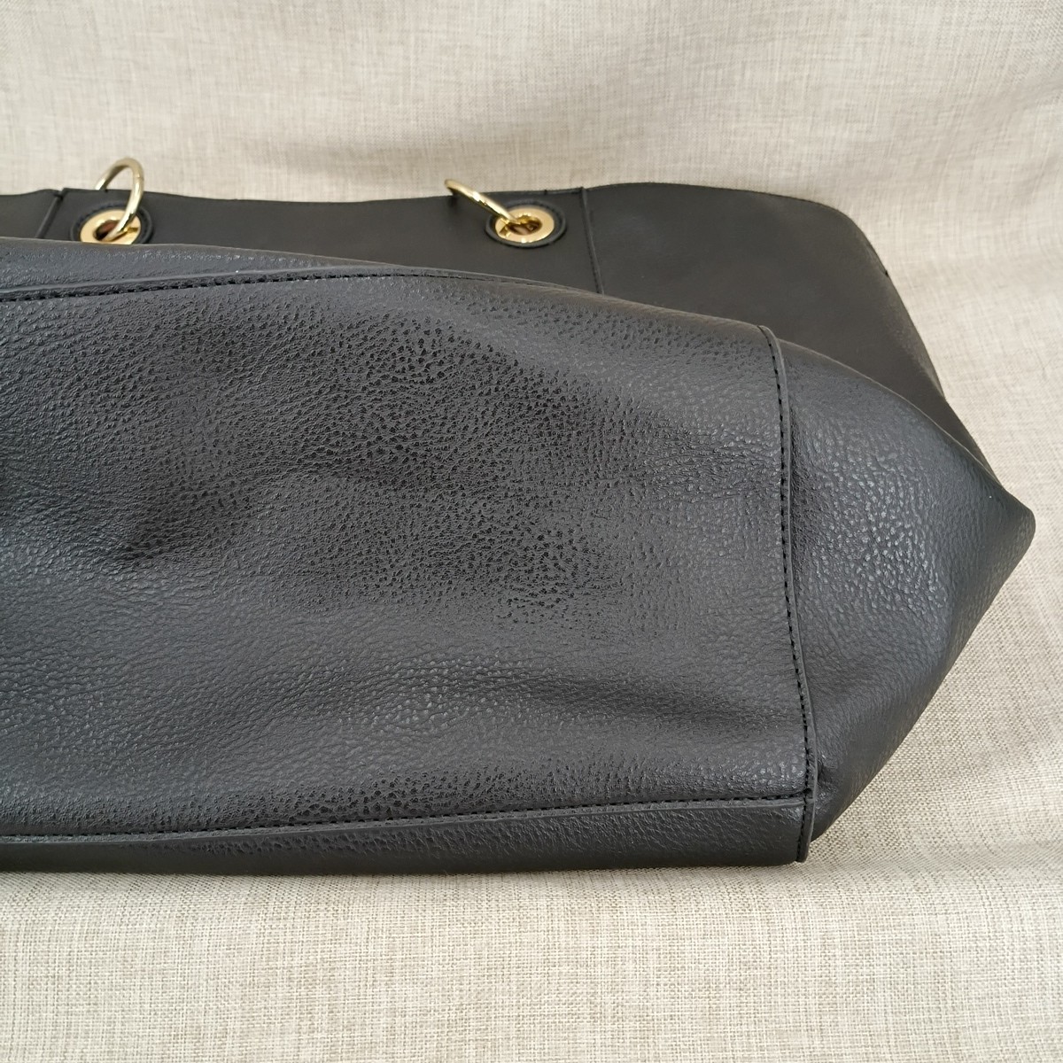 Steve Madden Bwilde Faux Leather Black Flat Tote Purse Pink Green Floral Big