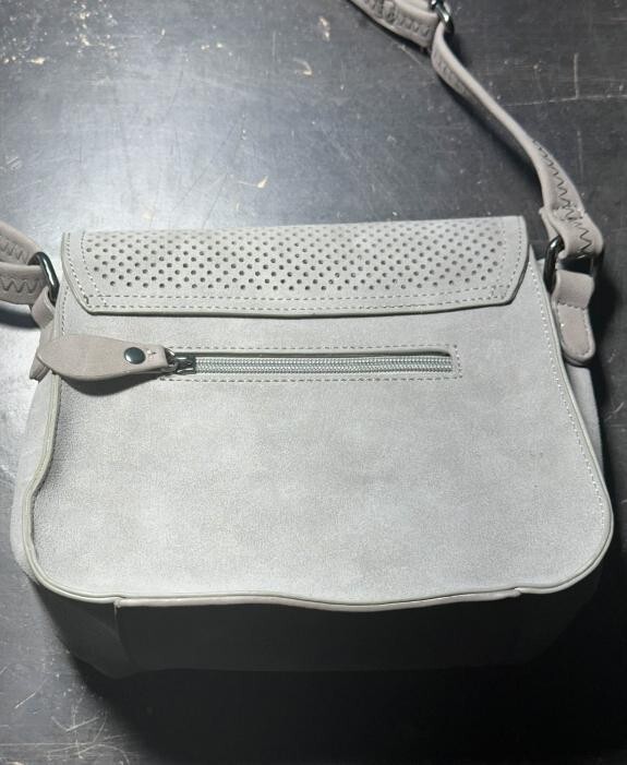 Andrea Crossbody Bag Handbag Purse Wallet 1343038 Gray Grey