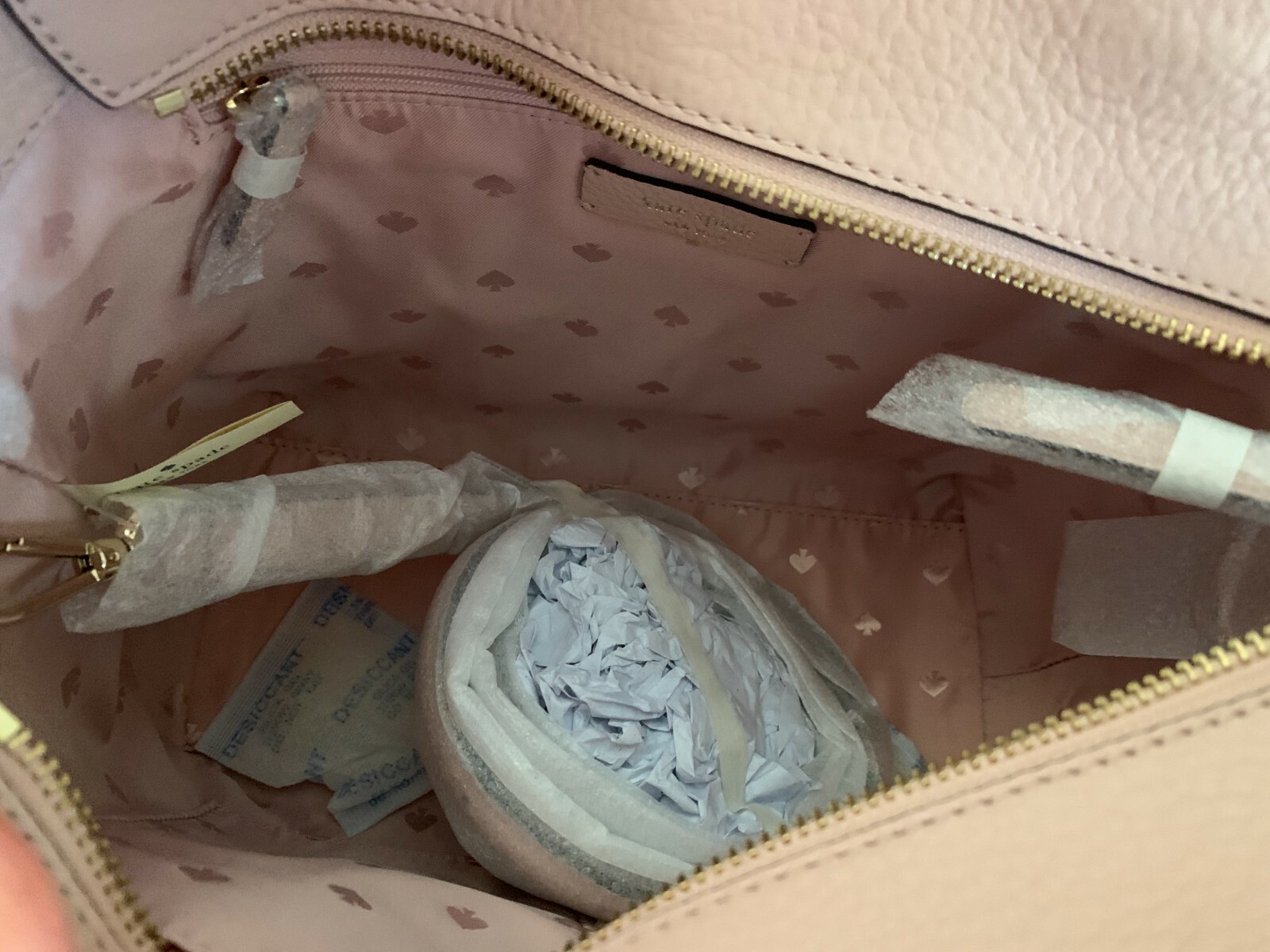 NWT KATE SPADE Jackson Medium Satchel Pebble Leather Bag $359 Original Packaging