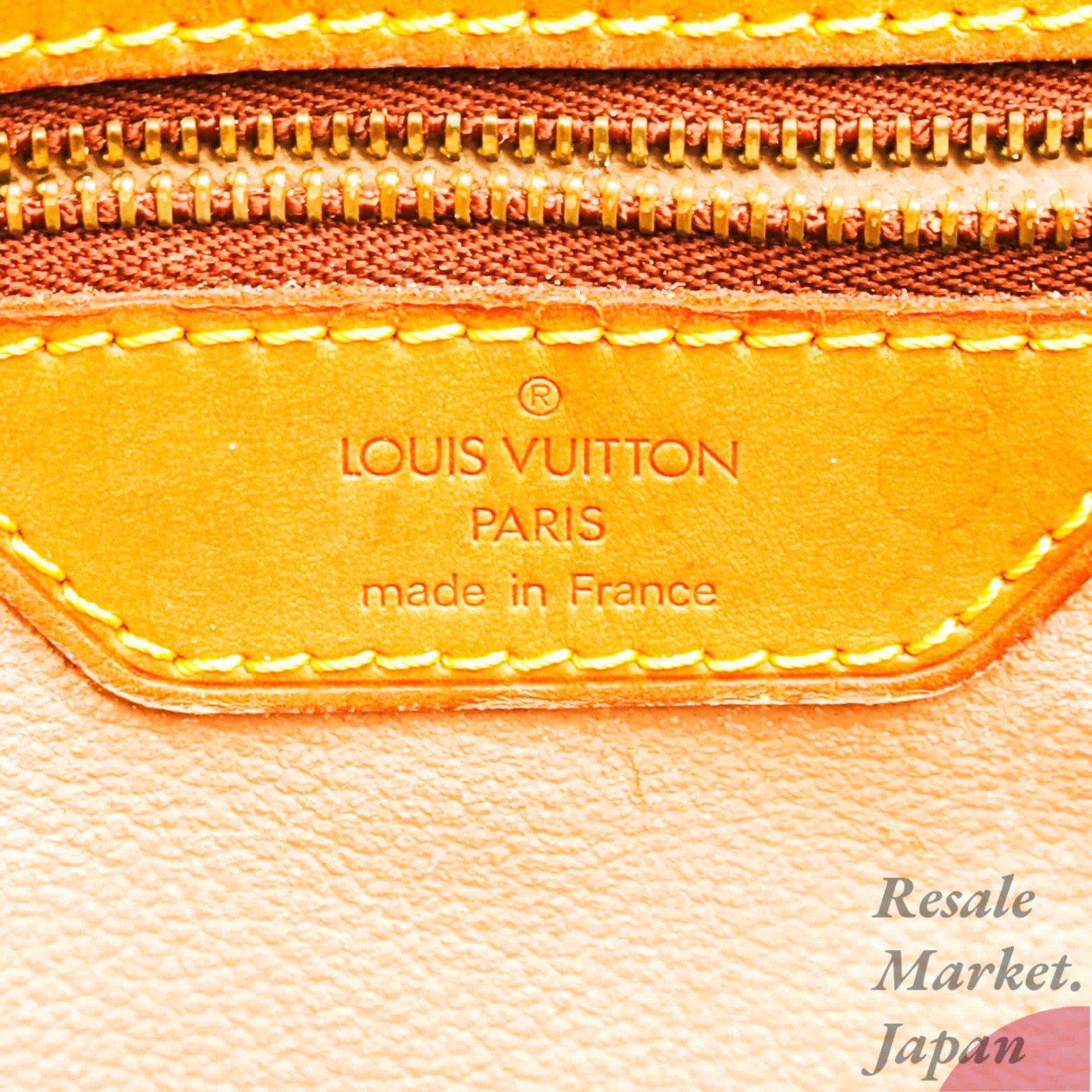 Louis Vuitton Monogram Bucket GM M42236 Tote Bucket Bag Brown Women’s LV Auth