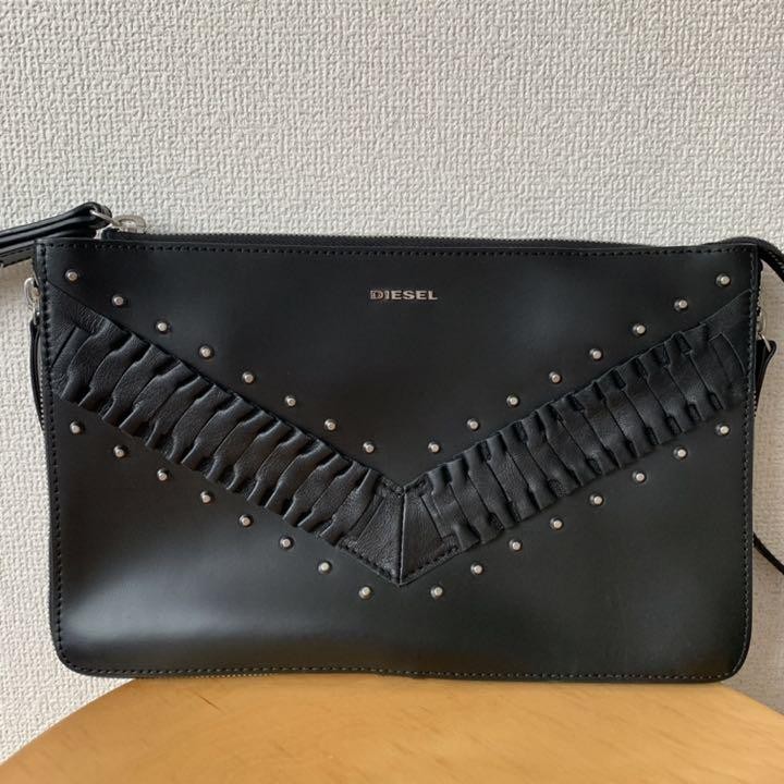 Diesel Women 2Way Clutch Shoulder Bag 20x3x31.5cm Almost unused Luxury Classic