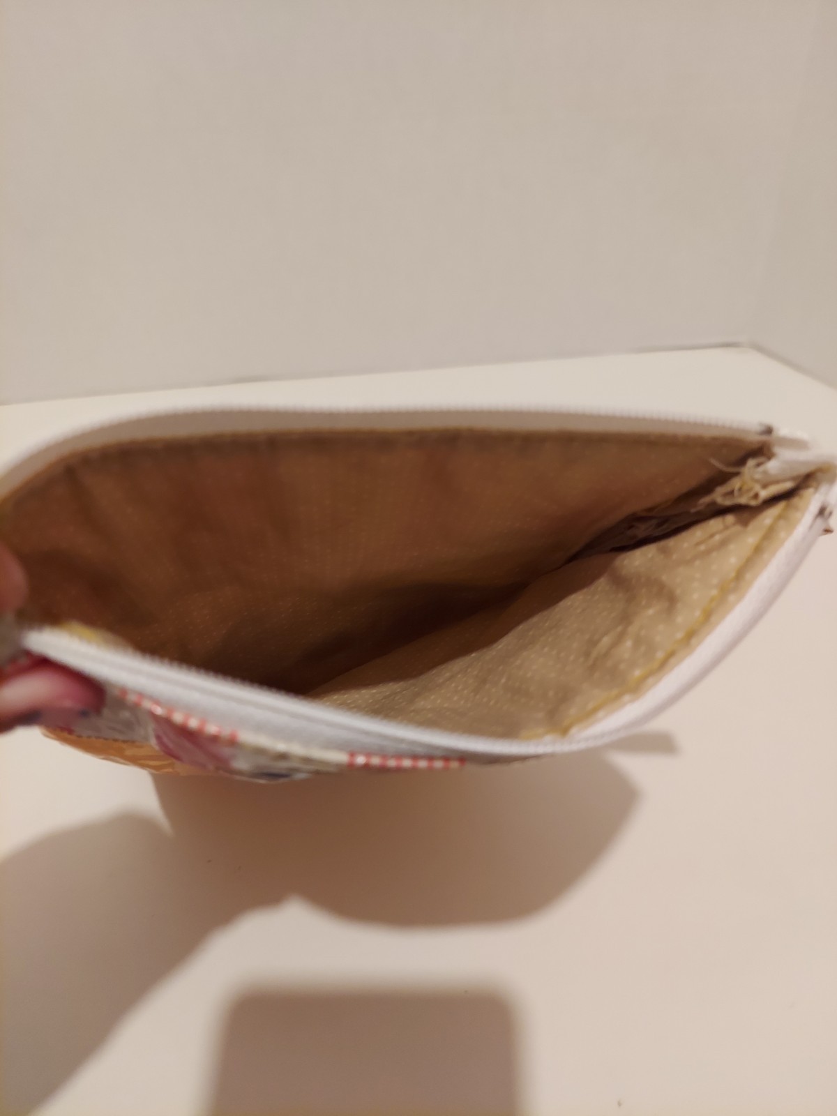 Handmade Hawkins Cheezies Bag Lined w/ Zipper Recycled Upcycled Repurposed
