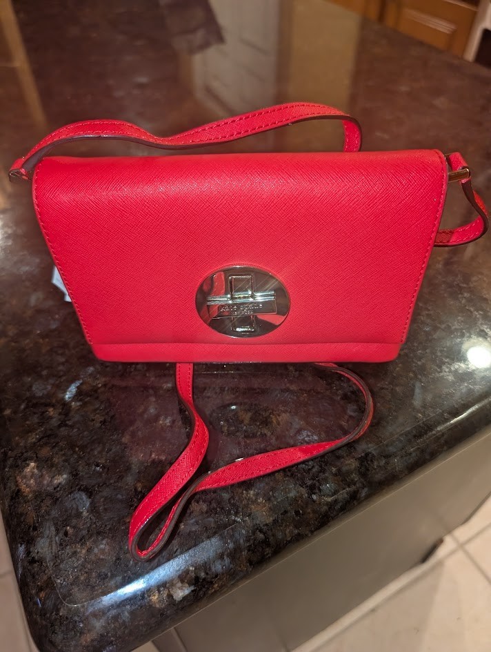 Kate Spade Sally Crossbody Bag – Desert Rose (Hot Pink)