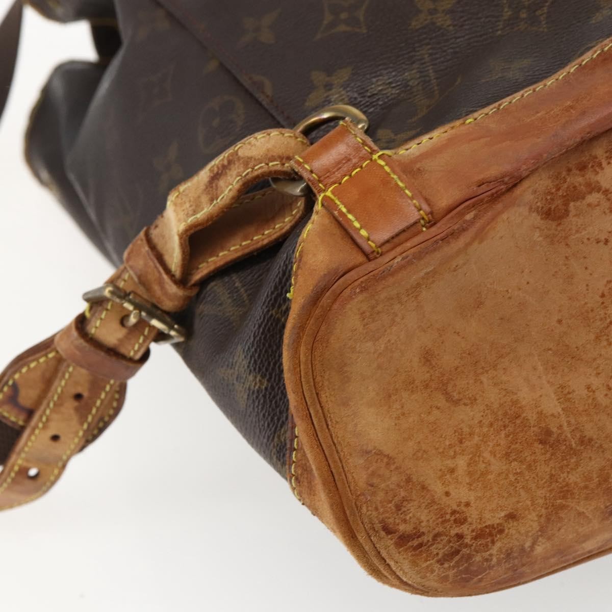 LOUIS VUITTON Monogram Montsouris GM Backpack M51135 LV Auth bs33015