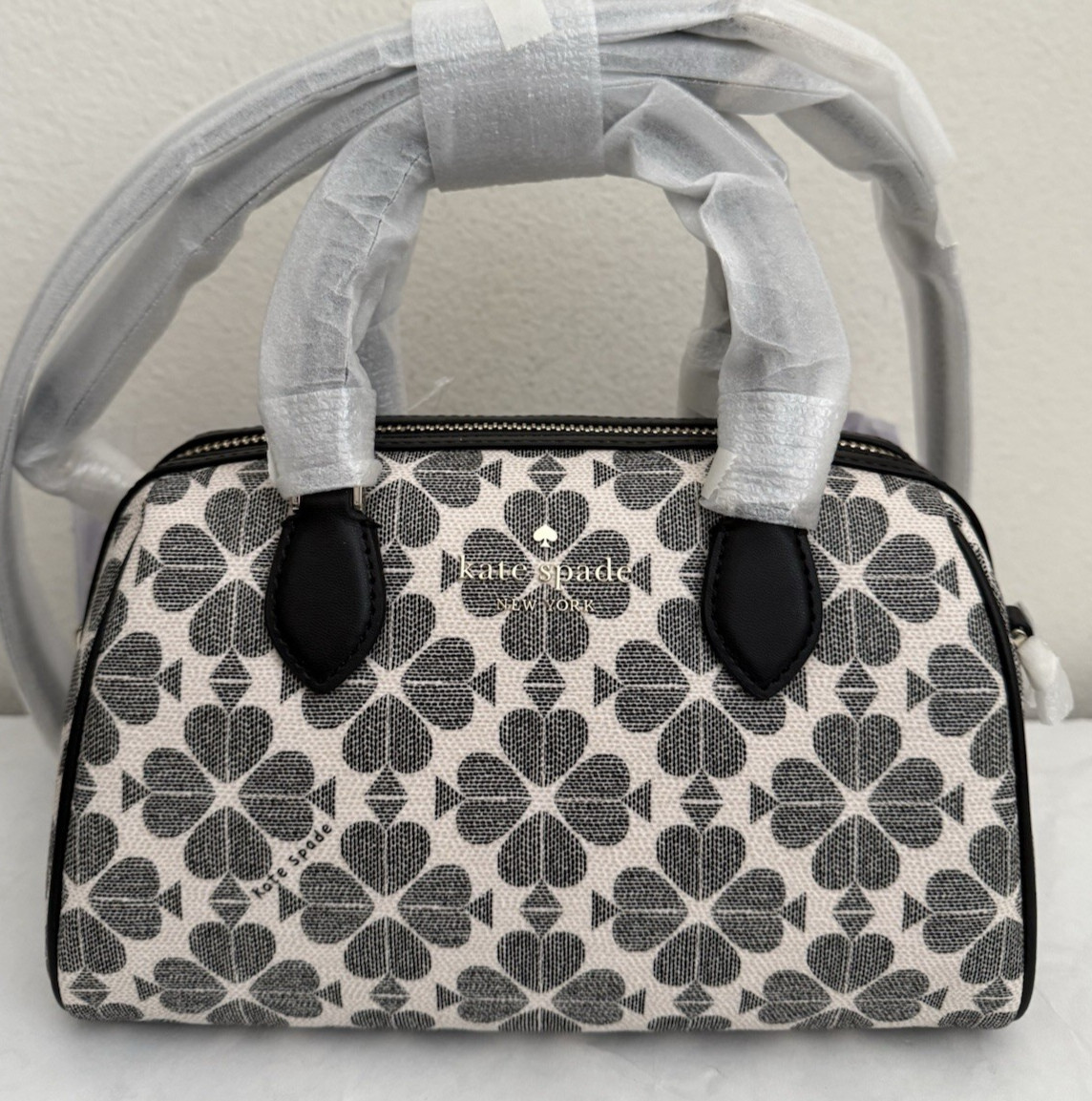 NWT Kate Spade Spade Flower Small Dolly Duffle Bag $349 KG483 Original Package