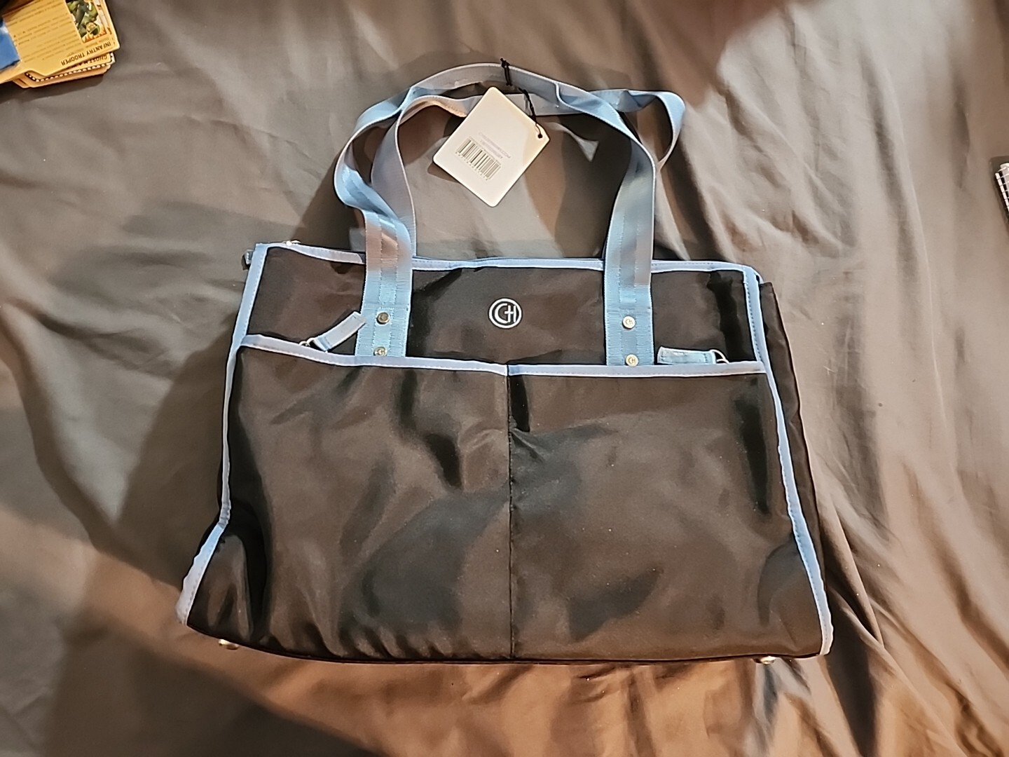 NWT Women Sports Tote Bag Large Capacity Travel Weekend School Bag Chelsea Henry