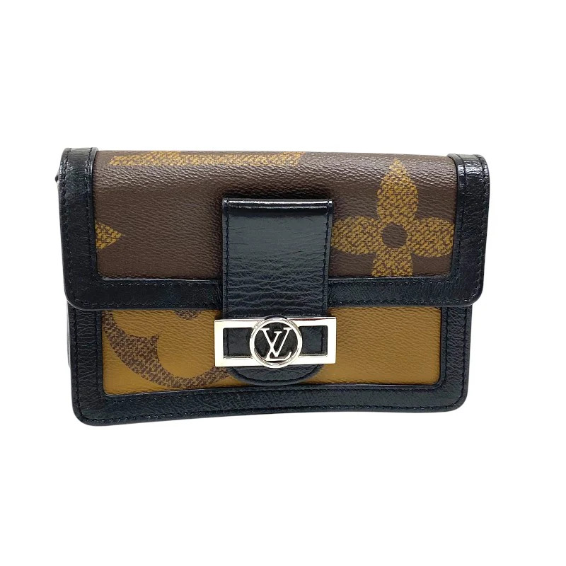 LOUIS VUITTON Bumbag Dauphine M67696 Monogram Giant Reverse Body Bag #1920