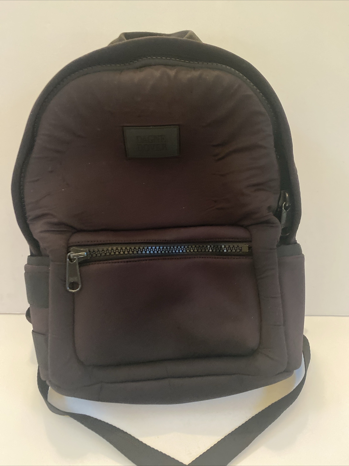 Dagne Dover Dakota Onyx Black Neoprene Small Backpack