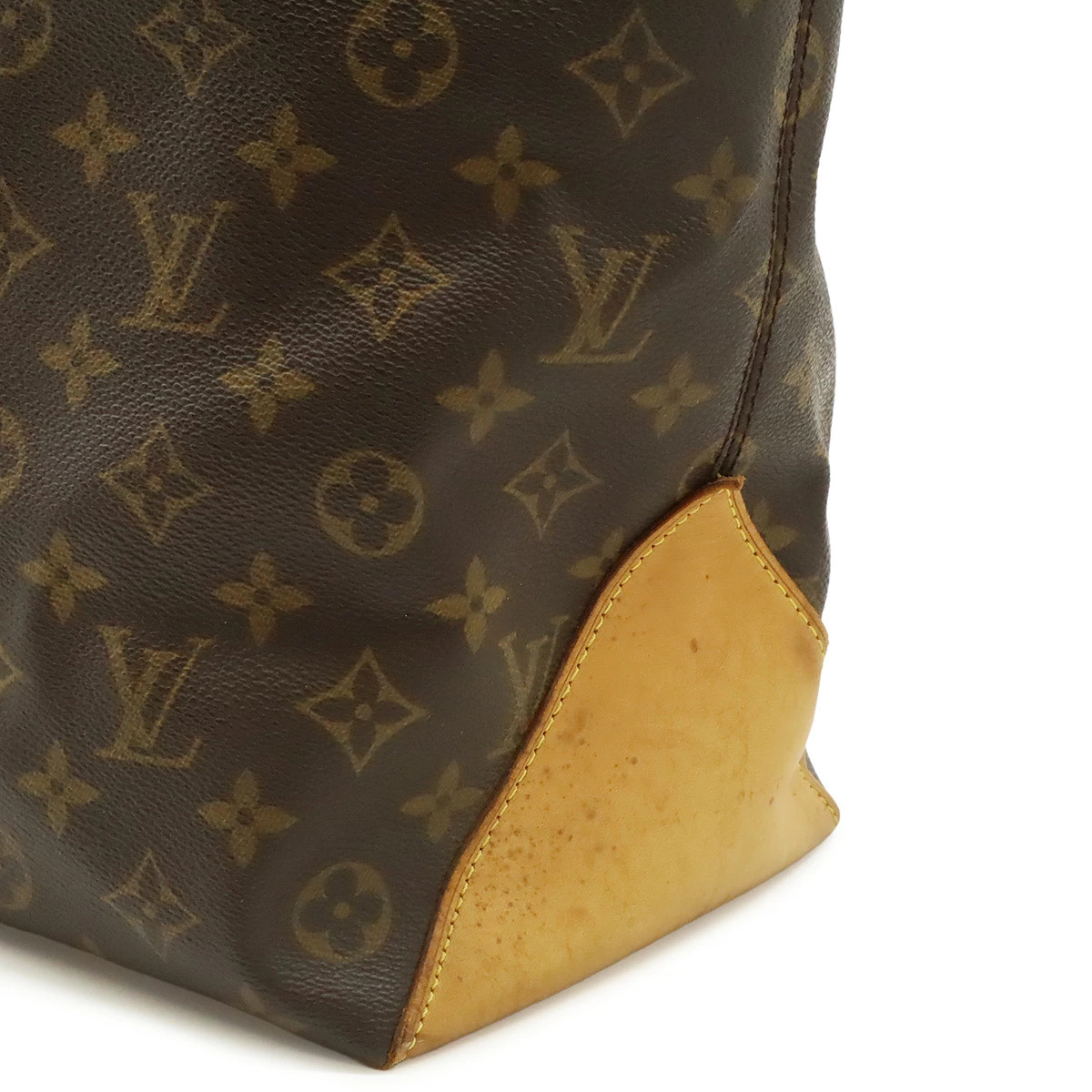 Louis Vuitton Monogram M51152 Tote Logo Monogram Canvas Brown #BLB3304