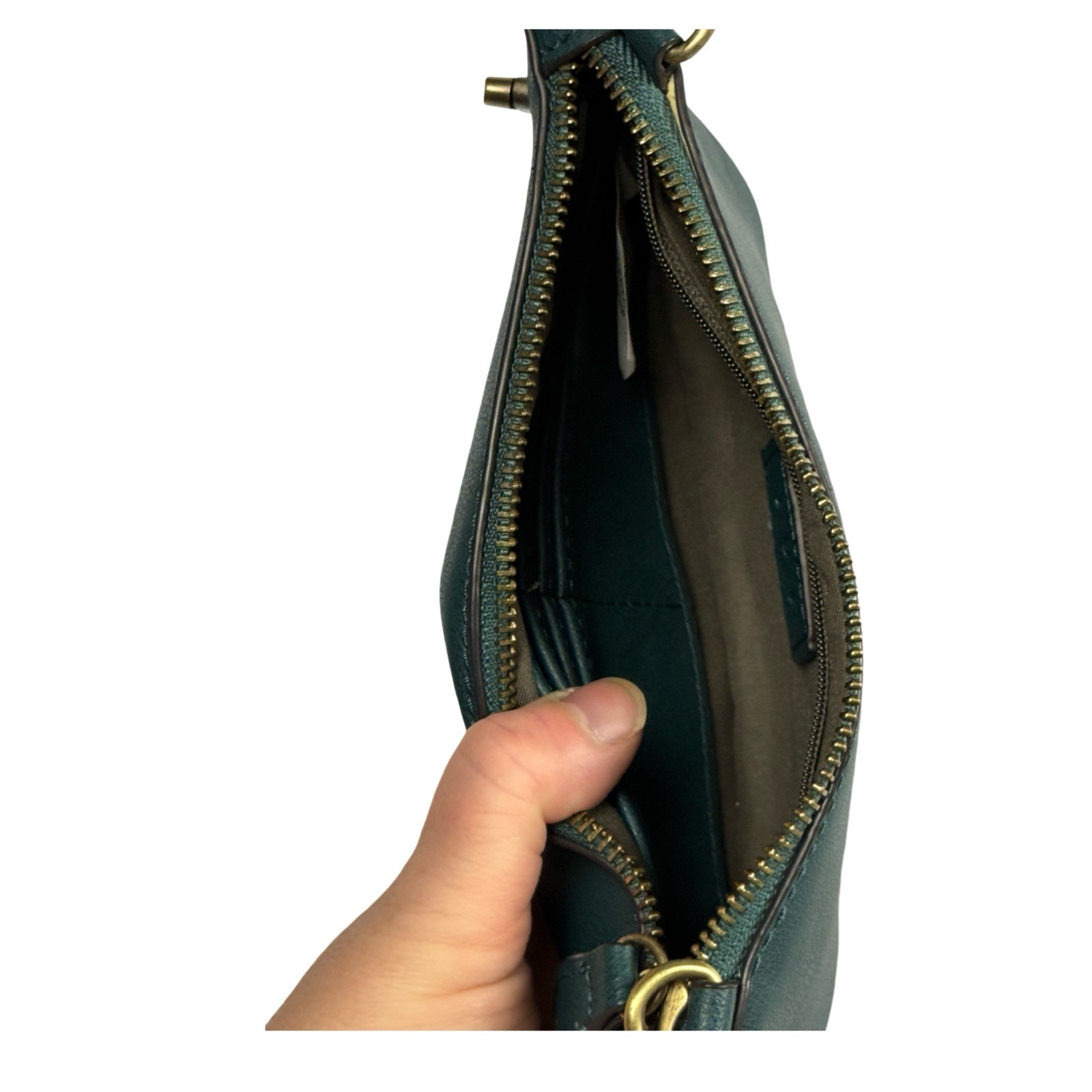 Joy Susan Mini Crossbody Or Convertible Wristlet Vegan Leather Pebbled Clutch